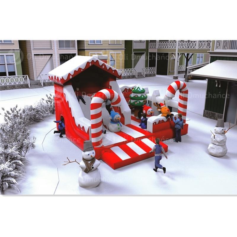 Dmuchany Plac Zabaw Świąteczny Rudolf